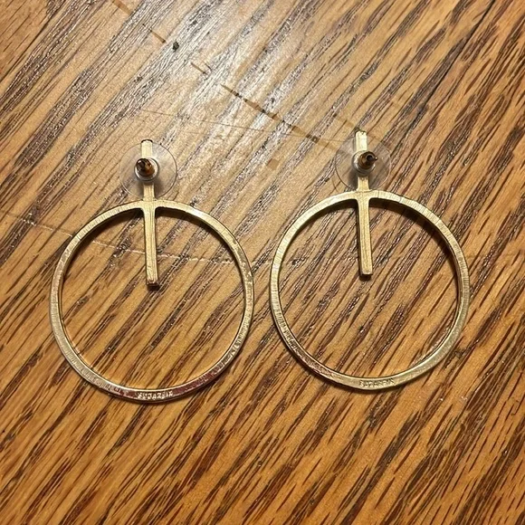 “Sugar Fix Bauble Bar Hoop Earrings” - Picture 2 of 5